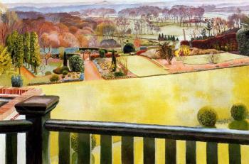 Stanley Spencer : Oxfordshire Landscape
